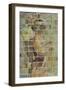 Detail of an Archer from a Frieze, from the Palace of Darius the Great at Susa-null-Framed Giclee Print