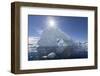 Detail of an iceberg in Paradise Bay, Antarctica, Polar Regions-Michael Nolan-Framed Photographic Print