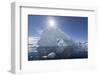 Detail of an iceberg in Paradise Bay, Antarctica, Polar Regions-Michael Nolan-Framed Photographic Print