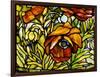 Detail of an 'Oriental Poppy' Floor Lamp, Tiffany Studios, 1902-American School-Framed Giclee Print