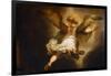 Detail of Angel Raphael Leaving Tobit and His Family-Rembrandt van Rijn-Framed Giclee Print