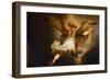 Detail of Angel Raphael Leaving Tobit and His Family-Rembrandt van Rijn-Framed Giclee Print