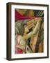 Detail of Angels from the Altarpiece of San Barnaba-Sandro Botticelli-Framed Giclee Print