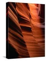 Detail of Antelope Canyon, Page, USA-Carol Polich-Stretched Canvas