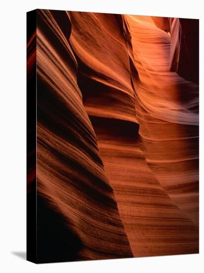 Detail of Antelope Canyon, Page, USA-Carol Polich-Stretched Canvas