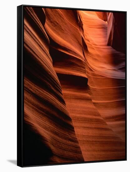 Detail of Antelope Canyon, Page, USA-Carol Polich-Framed Stretched Canvas