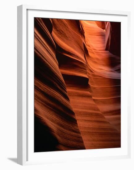 Detail of Antelope Canyon, Page, USA-Carol Polich-Framed Premium Photographic Print