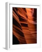 Detail of Antelope Canyon, Page, USA-Carol Polich-Framed Photographic Print