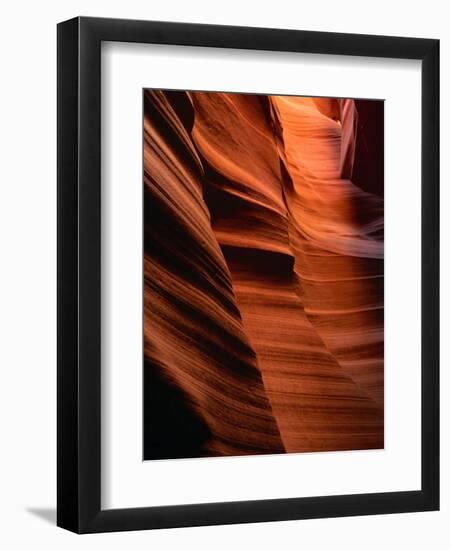 Detail of Antelope Canyon, Page, USA-Carol Polich-Framed Photographic Print