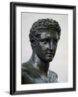 Detail of Antikythera Ephebe-null-Framed Photographic Print