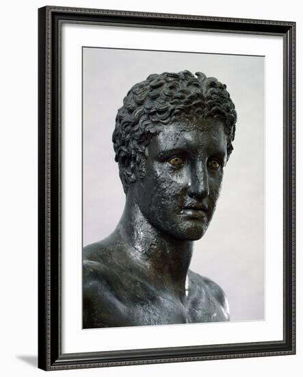 Detail of Antikythera Ephebe-null-Framed Photographic Print