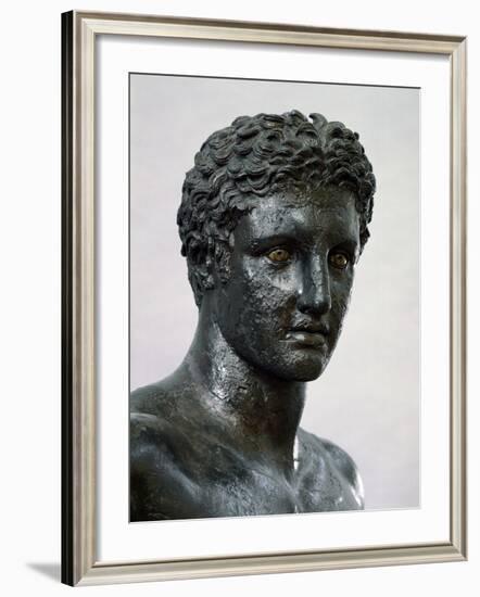 Detail of Antikythera Ephebe-null-Framed Photographic Print