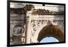 Detail of Arch of Constantine, Arco di Costantino, Rome, Latium, Italy, Europe-Nico Tondini-Framed Photographic Print