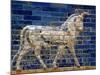 Detail of Auroch on Ishtar Gate at Pergamon Museum-null-Mounted Photographic Print