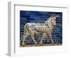 Detail of Auroch on Ishtar Gate at Pergamon Museum-null-Framed Photographic Print