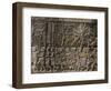 Detail of Bas Relief, Angkor Wat Archaeological Park, Siem Reap-Julio Etchart-Framed Photographic Print