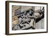 Detail of Bas-Relief on Facade of Church of the Assumption of the Virgin Mary-null-Framed Giclee Print