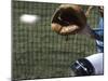 Detail of Baseball and Catchers Mitt-null-Mounted Photographic Print