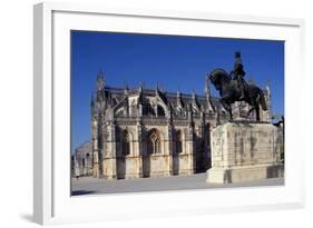 Detail of Batalha Monastery, Batalha-null-Framed Photographic Print