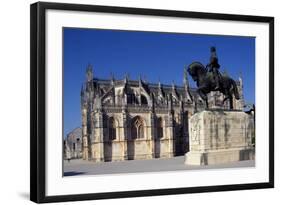 Detail of Batalha Monastery, Batalha-null-Framed Photographic Print