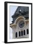 Detail of Bell Tower of Town Hall-null-Framed Giclee Print