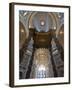 Detail of Bernini's Baroque Baldachin, St Peter's Basilica, Rome, Italy-Michele Falzone-Framed Photographic Print