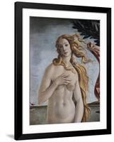 Detail of Birth of Venus-Sandro Botticelli-Framed Giclee Print