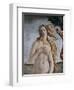 Detail of Birth of Venus-Sandro Botticelli-Framed Premium Giclee Print