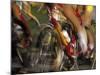 Detail of Blurred Cycling Action-Chris Trotman-Mounted Photographic Print
