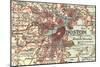 Detail of Boston (C. 1900), Maps-Encyclopaedia Britannica-Mounted Art Print