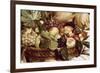 Detail of Boy with Basket of Fruit-Caravaggio-Framed Giclee Print