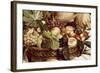 Detail of Boy with Basket of Fruit-Caravaggio-Framed Giclee Print