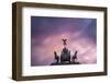 Detail of Brandenburg Gate at Dusk.-Jon Hicks-Framed Photographic Print