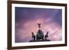 Detail of Brandenburg Gate at Dusk.-Jon Hicks-Framed Photographic Print