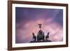 Detail of Brandenburg Gate at Dusk.-Jon Hicks-Framed Photographic Print