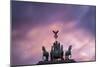 Detail of Brandenburg Gate at Dusk.-Jon Hicks-Mounted Photographic Print