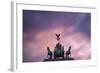 Detail of Brandenburg Gate at Dusk.-Jon Hicks-Framed Photographic Print