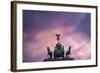 Detail of Brandenburg Gate at Dusk.-Jon Hicks-Framed Photographic Print