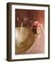 Detail of Brass Hand Beaten Bathroom Sink in Bathroom Area of Residence, Amber, Near Jaipur, India-John Henry Claude Wilson-Framed Photographic Print