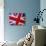 Detail of British Flag-null-Mounted Photographic Print displayed on a wall