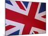 Detail of British Flag-null-Mounted Photographic Print