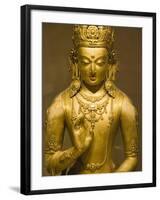 Detail of Bronze Boddhisatva by Zanabazar-Bob Krist-Framed Photographic Print