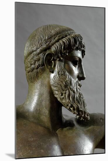Detail of Bronze Sculpture of Poseidon or Zeus by Kalamis-null-Mounted Photographic Print