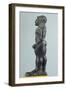 Detail of Bronze Statue Depicting a Javelin Thrower. Etruscan Civilization, 520-500 BC-null-Framed Giclee Print