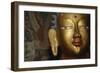 Detail of Buddha statue at Alchi Monastery, Ladakh, India-Upperhall Ltd-Framed Photographic Print