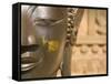 Detail of Buddha Statue, Wat Sa Si, Vientiane, Laos-Michele Falzone-Framed Stretched Canvas