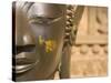 Detail of Buddha Statue, Wat Sa Si, Vientiane, Laos-Michele Falzone-Stretched Canvas