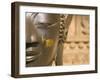 Detail of Buddha Statue, Wat Sa Si, Vientiane, Laos-Michele Falzone-Framed Photographic Print