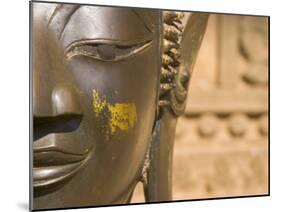 Detail of Buddha Statue, Wat Sa Si, Vientiane, Laos-Michele Falzone-Mounted Photographic Print