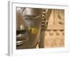 Detail of Buddha Statue, Wat Sa Si, Vientiane, Laos-Michele Falzone-Framed Photographic Print